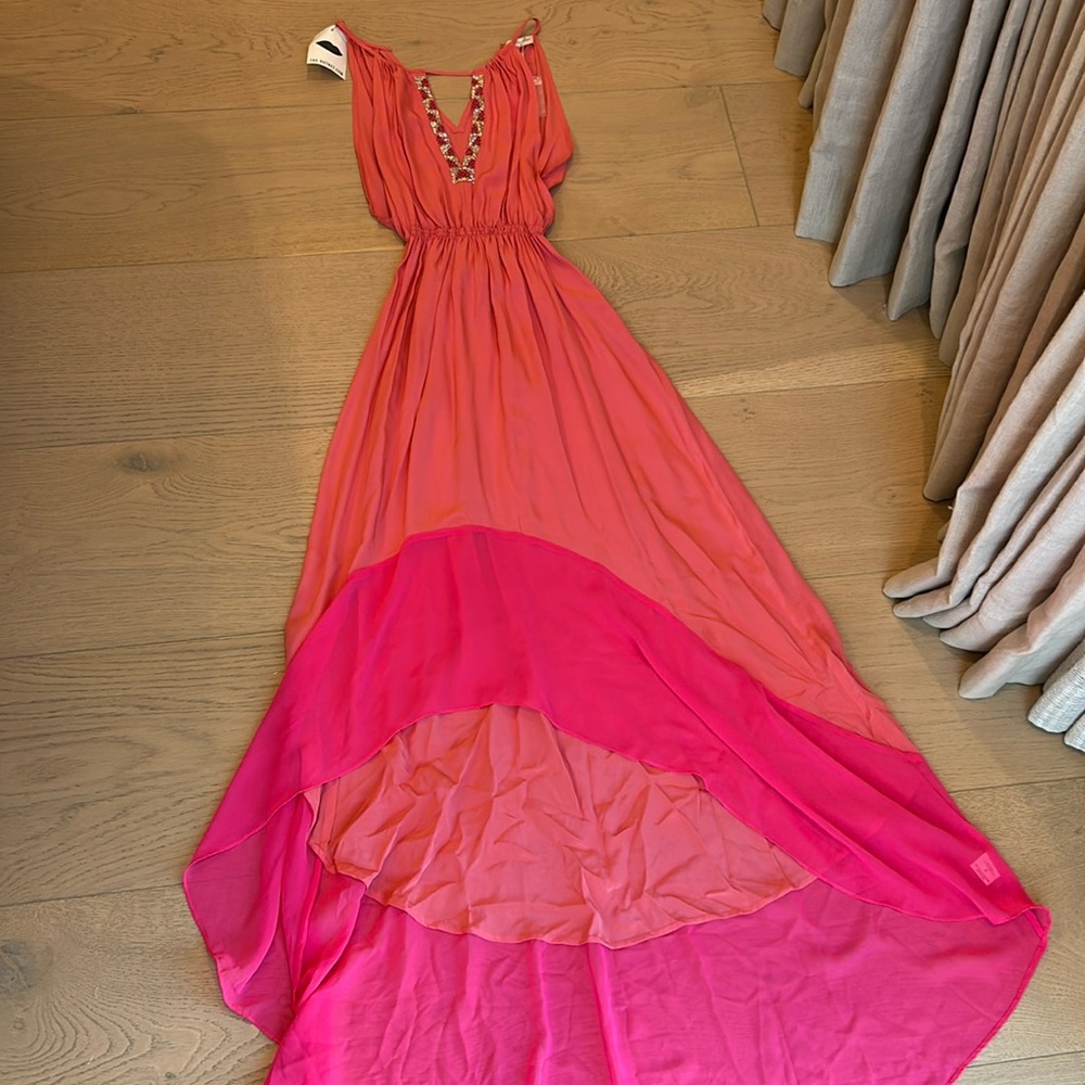 Chelsea Flower silk dress